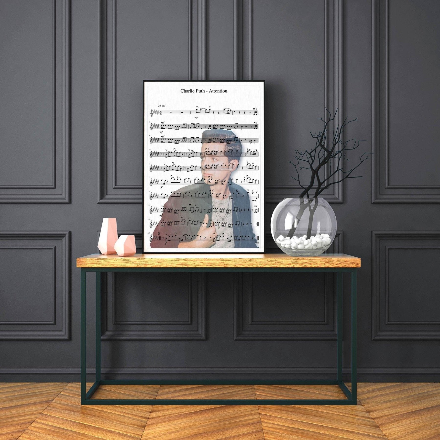 Charlie Puth - Attention Sheet Music Print - 98typesMusic