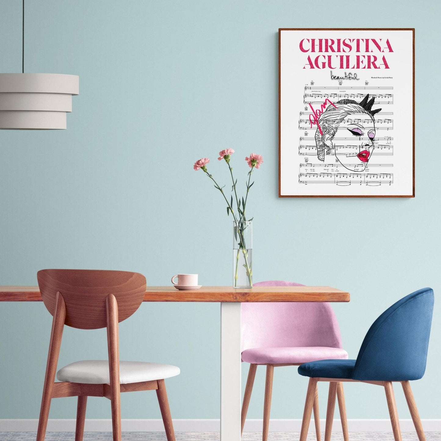 Christina Aguilera - Beautiful Poster - 98typesMusic
