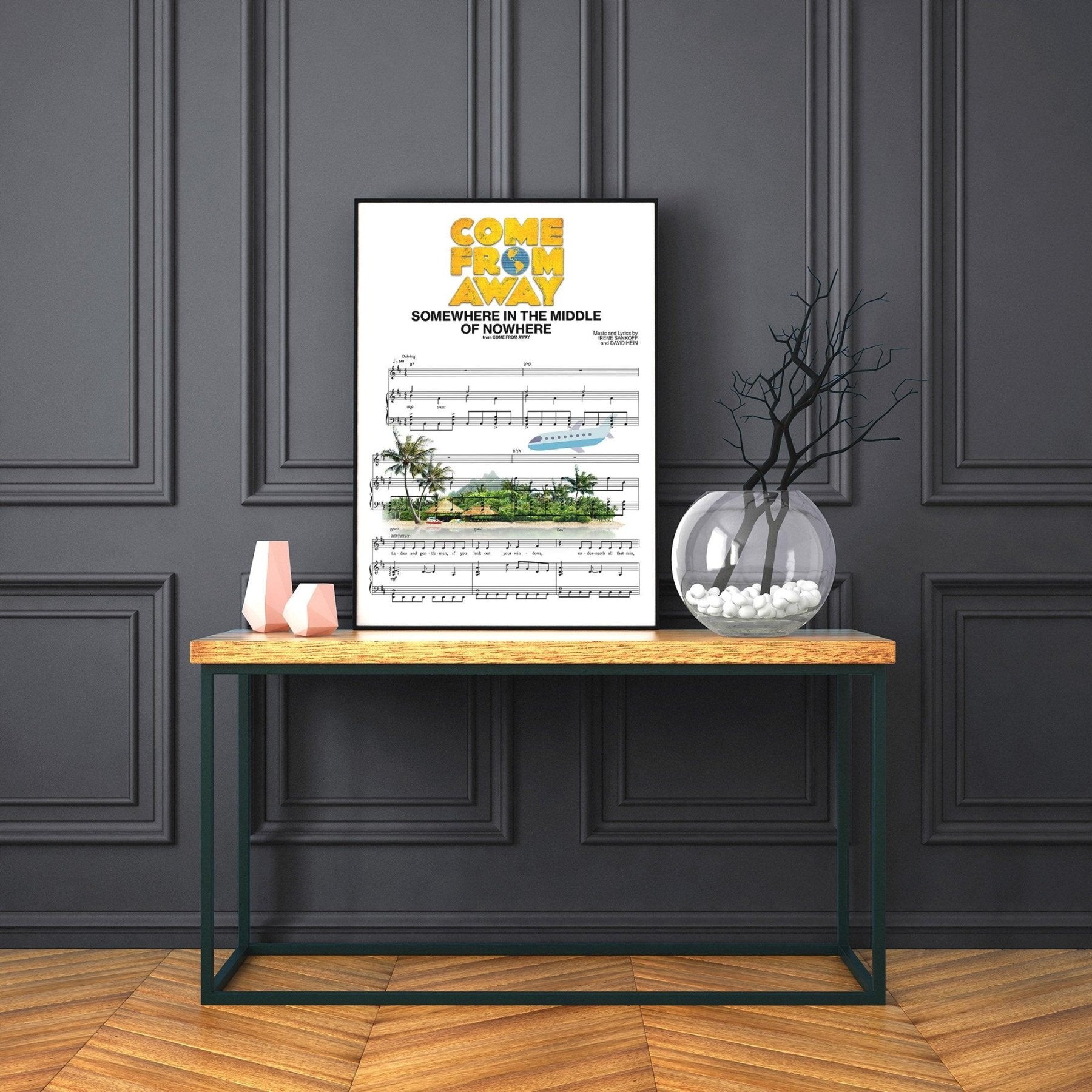 Come From Away - Somewhere in the Middle of Nowhere Poster - 98typesMusic