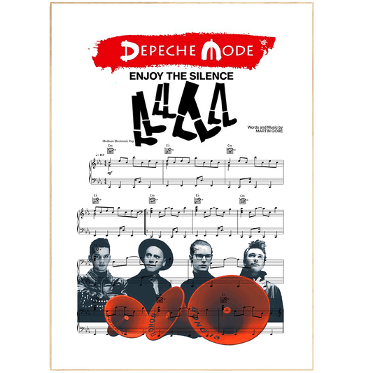 Depeche Mode - ENJOY THE SILENCE Poster - 98typesMusic
