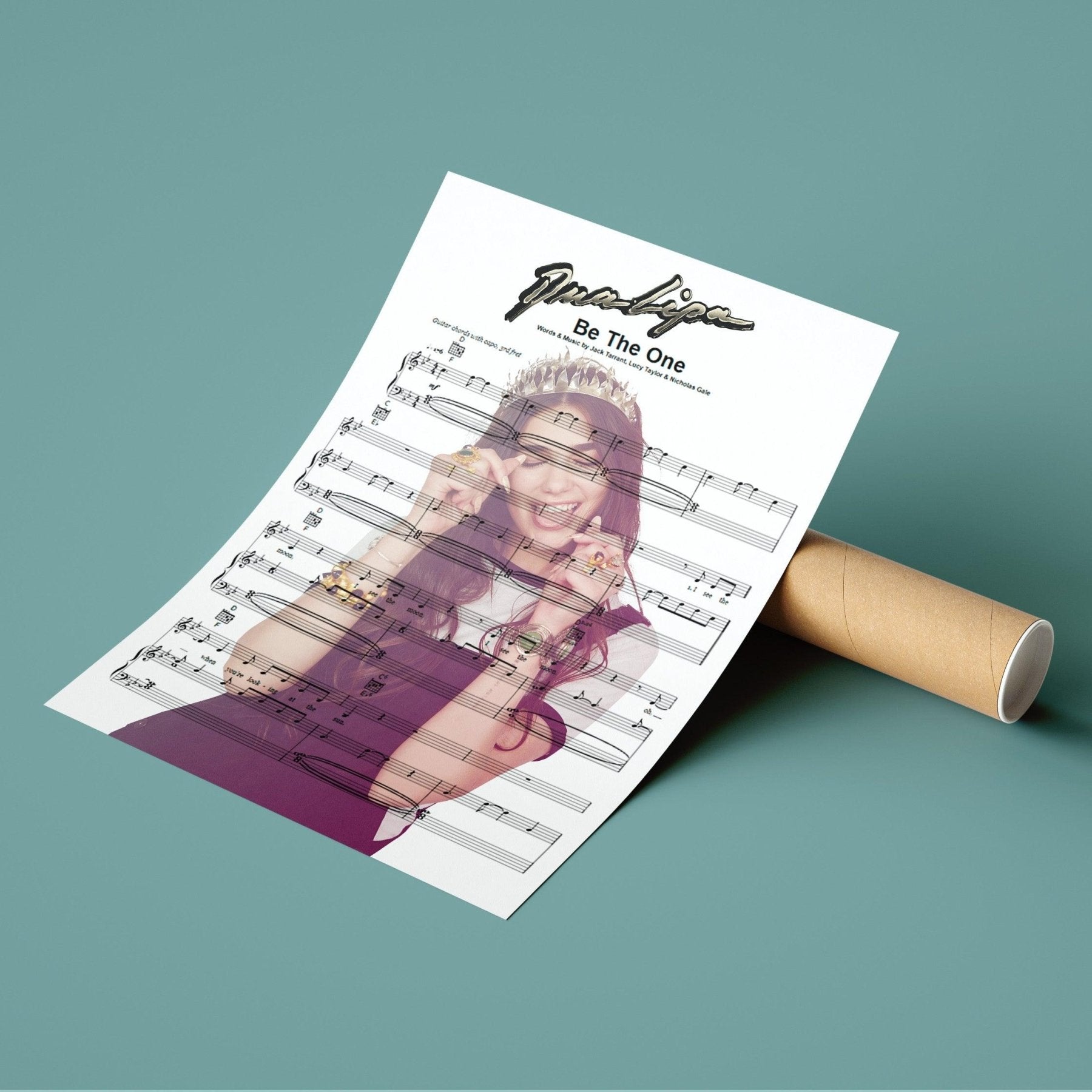 Dua Lipa - Be The One Poster - 98typesMusic