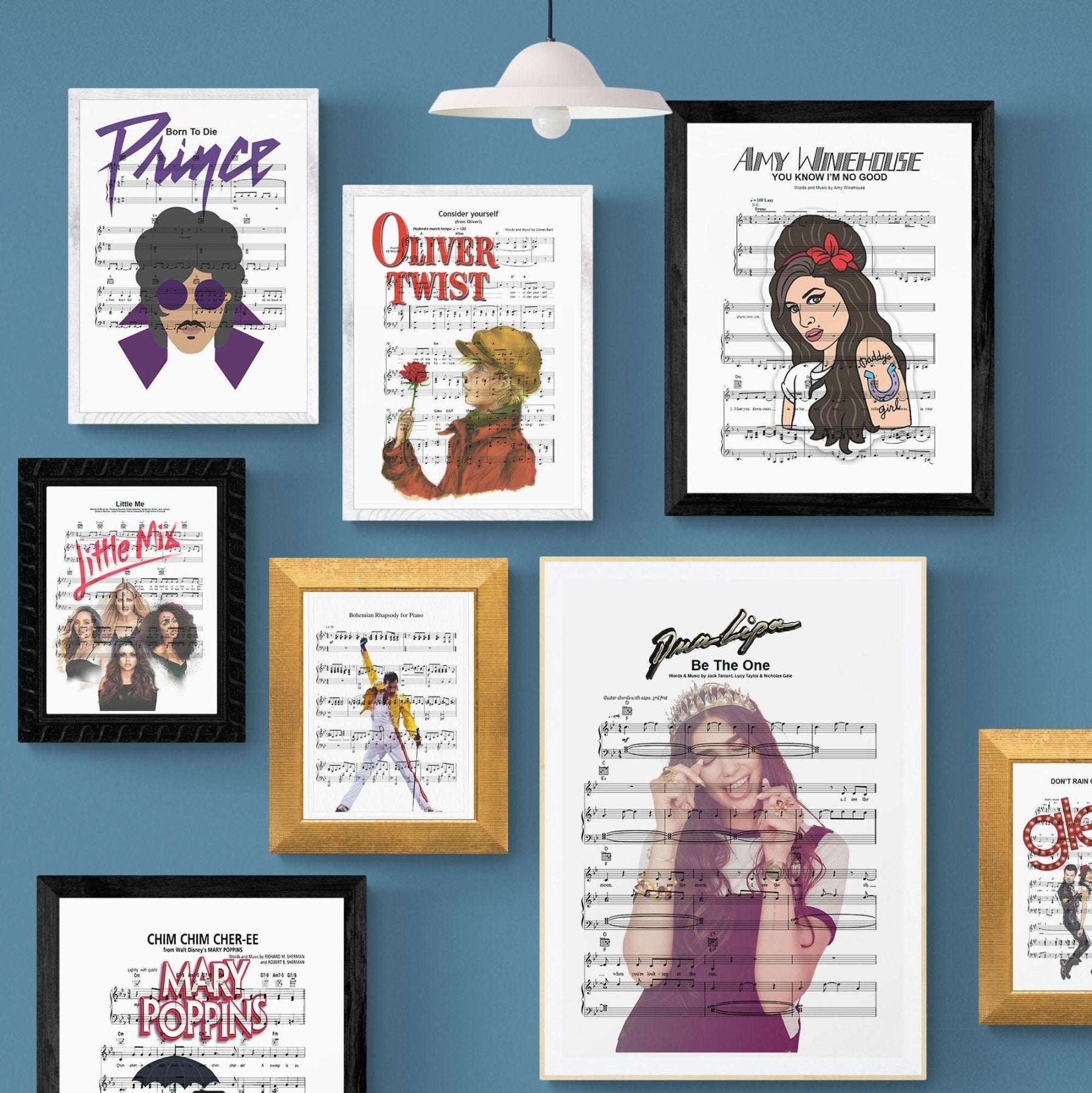 Dua Lipa - Be The One Poster - 98typesMusic