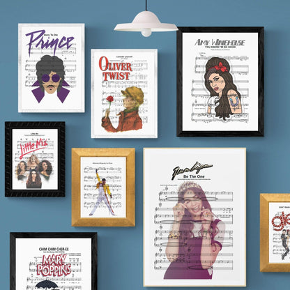 Dua Lipa - Be The One Poster - 98typesMusic