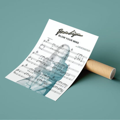 Dua Lipa - Blow Your Mind Poster - 98typesMusic