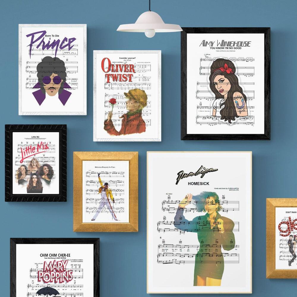 Dua Lipa - Homesick Poster - 98typesMusic