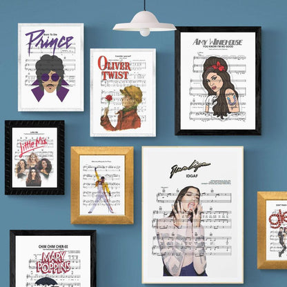 Dua Lipa - IDGAF Poster - 98typesMusic