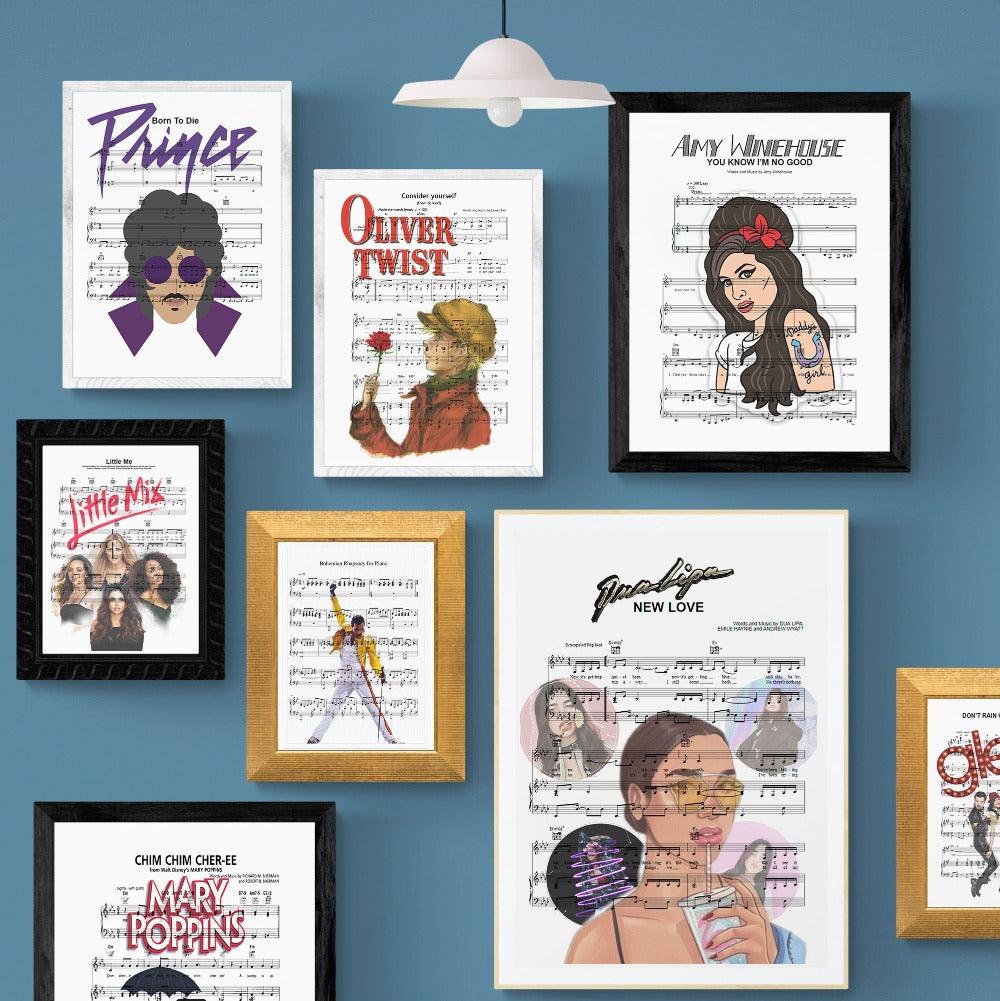 Dua Lipa - New Love Poster - 98typesMusic