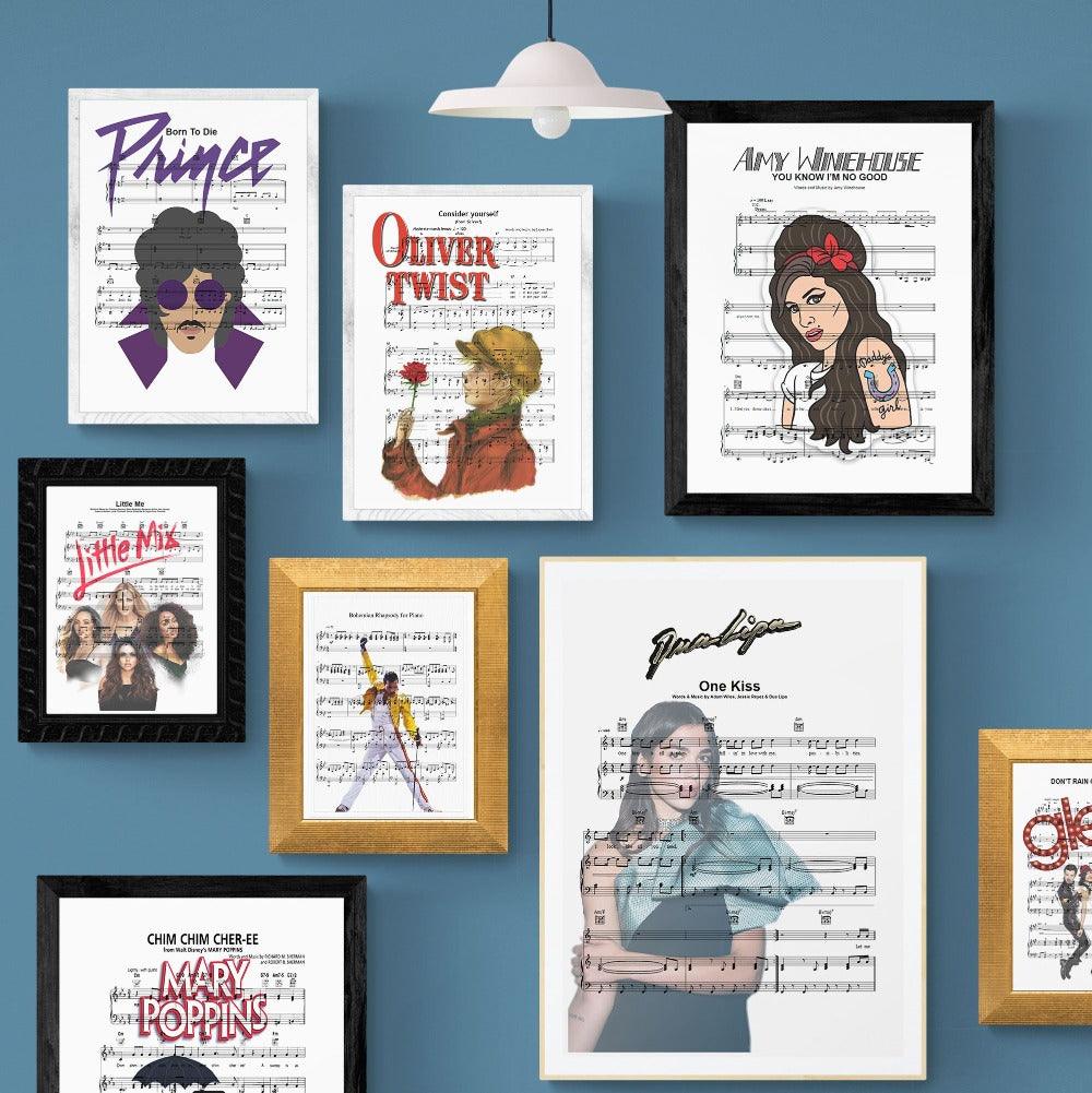 Dua Lipa - One Kiss Poster - 98typesMusic