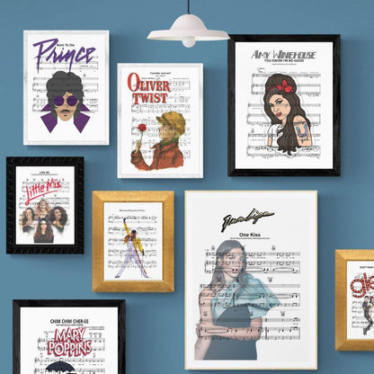 Dua Lipa - One Kiss Poster - 98typesMusic