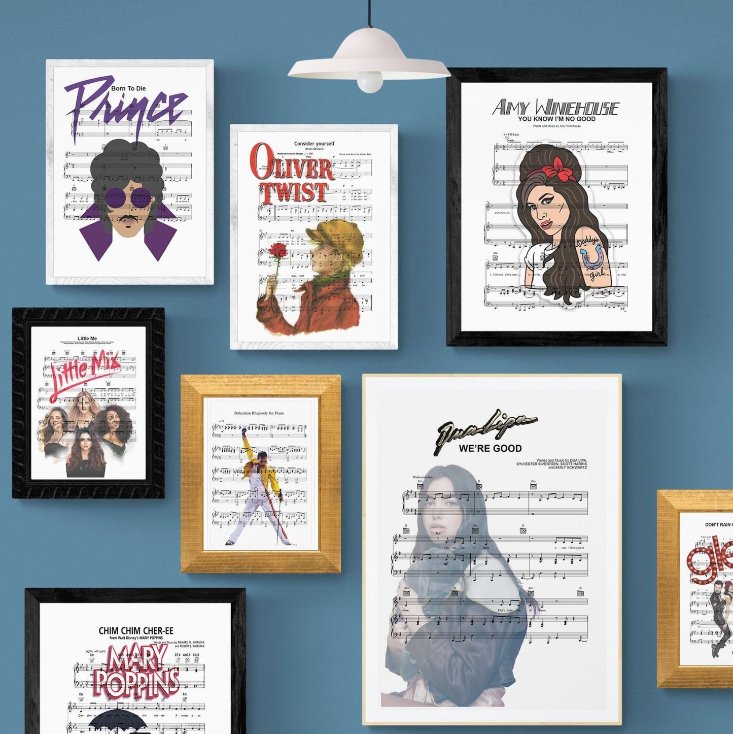 Dua Lipa - We're Good Poster - 98typesMusic