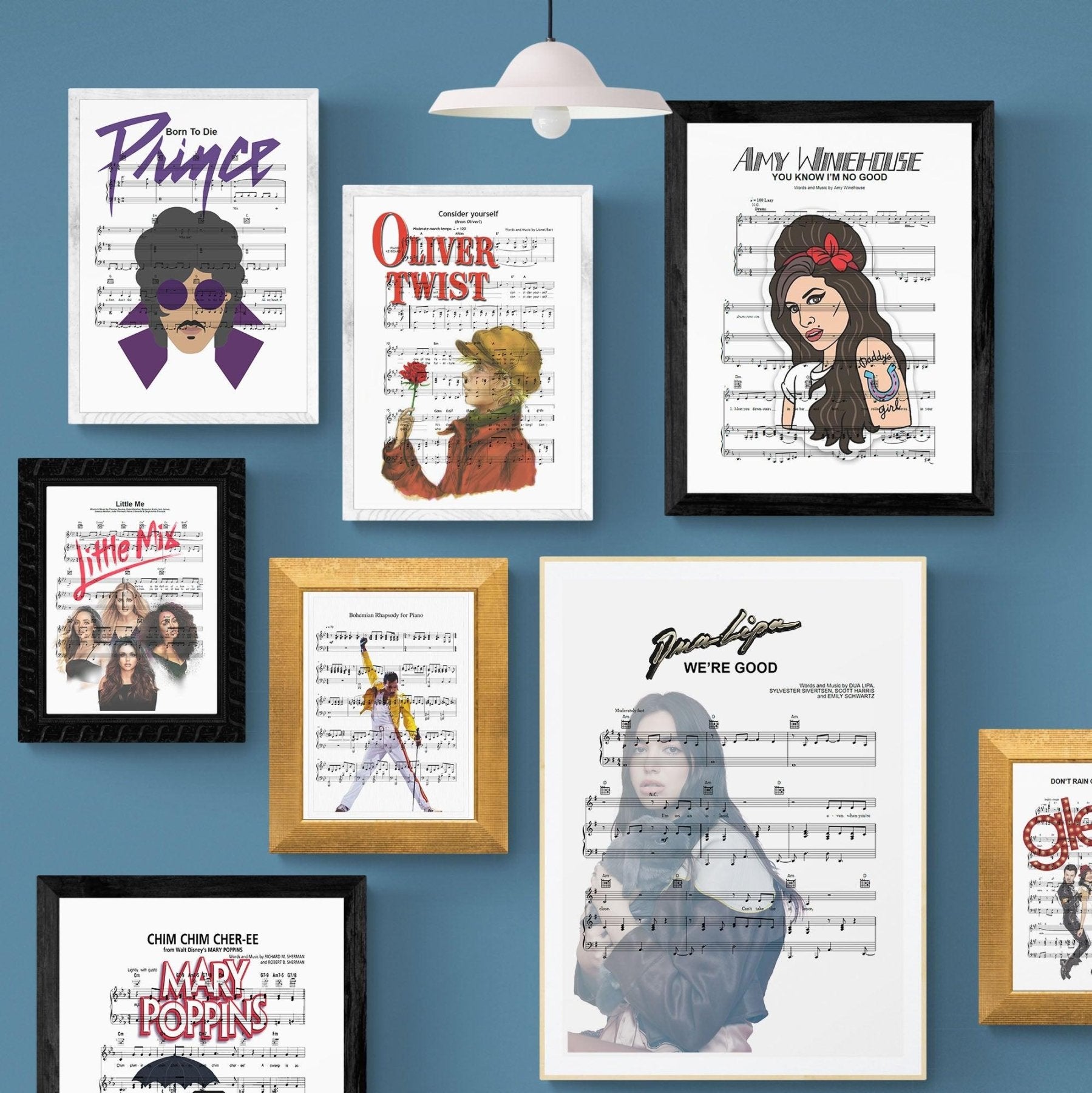 Dua Lipa - We're Good Poster - 98typesMusic