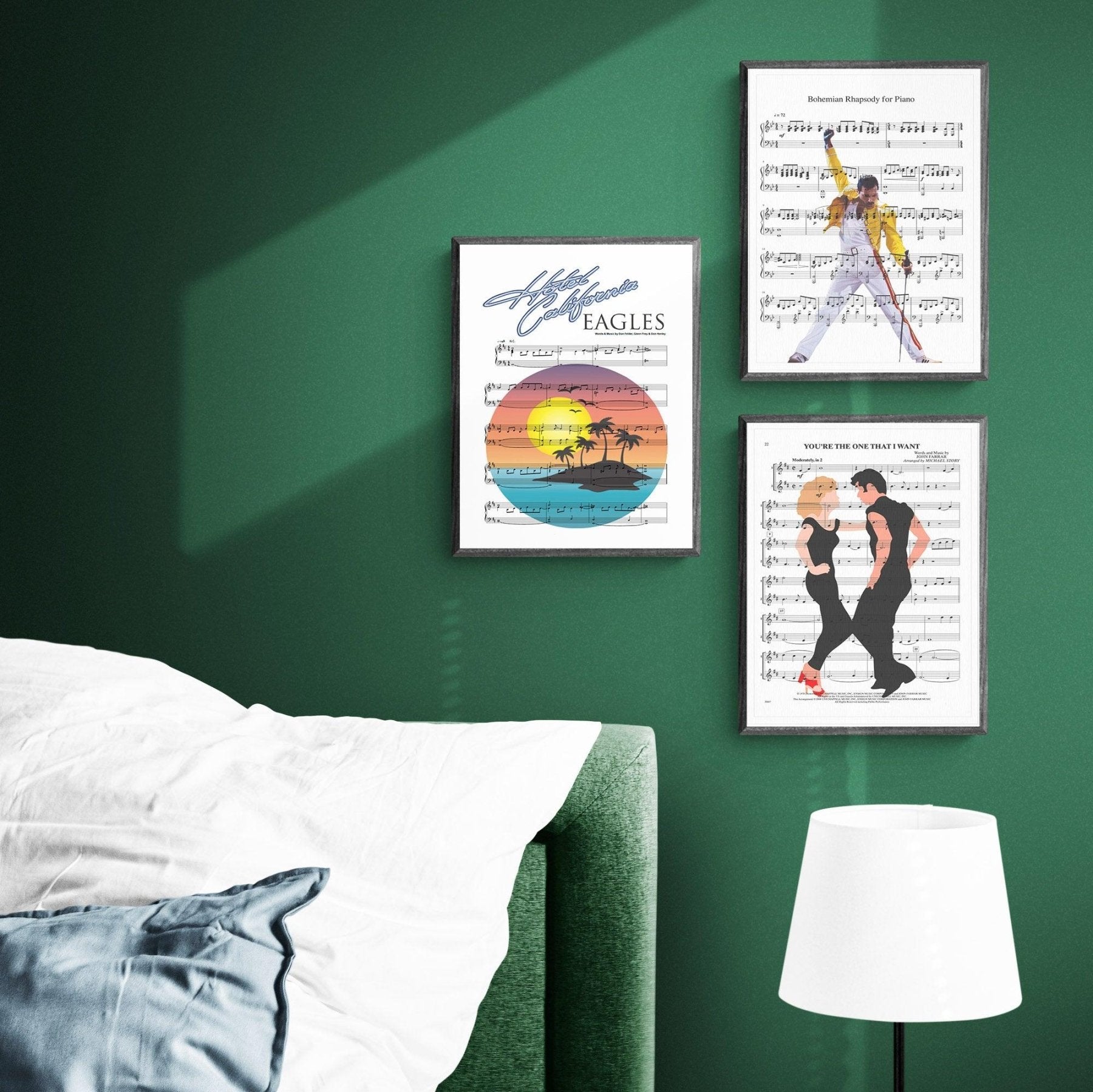 Eagles • Hotel California Song Lyric Print - 98typesMusic