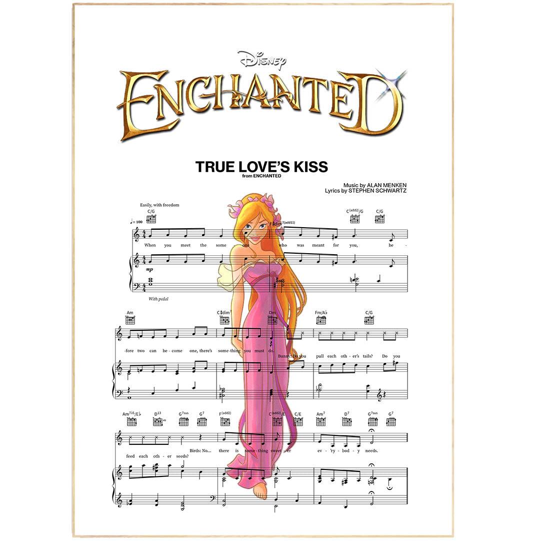 Enchanted - TRUE LOVE’S KISS Print - 98typesMusic