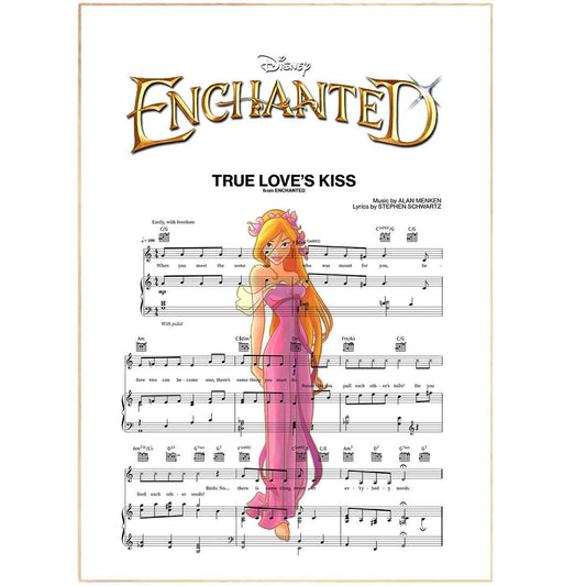 Enchanted - TRUE LOVE’S KISS Print - 98typesMusic