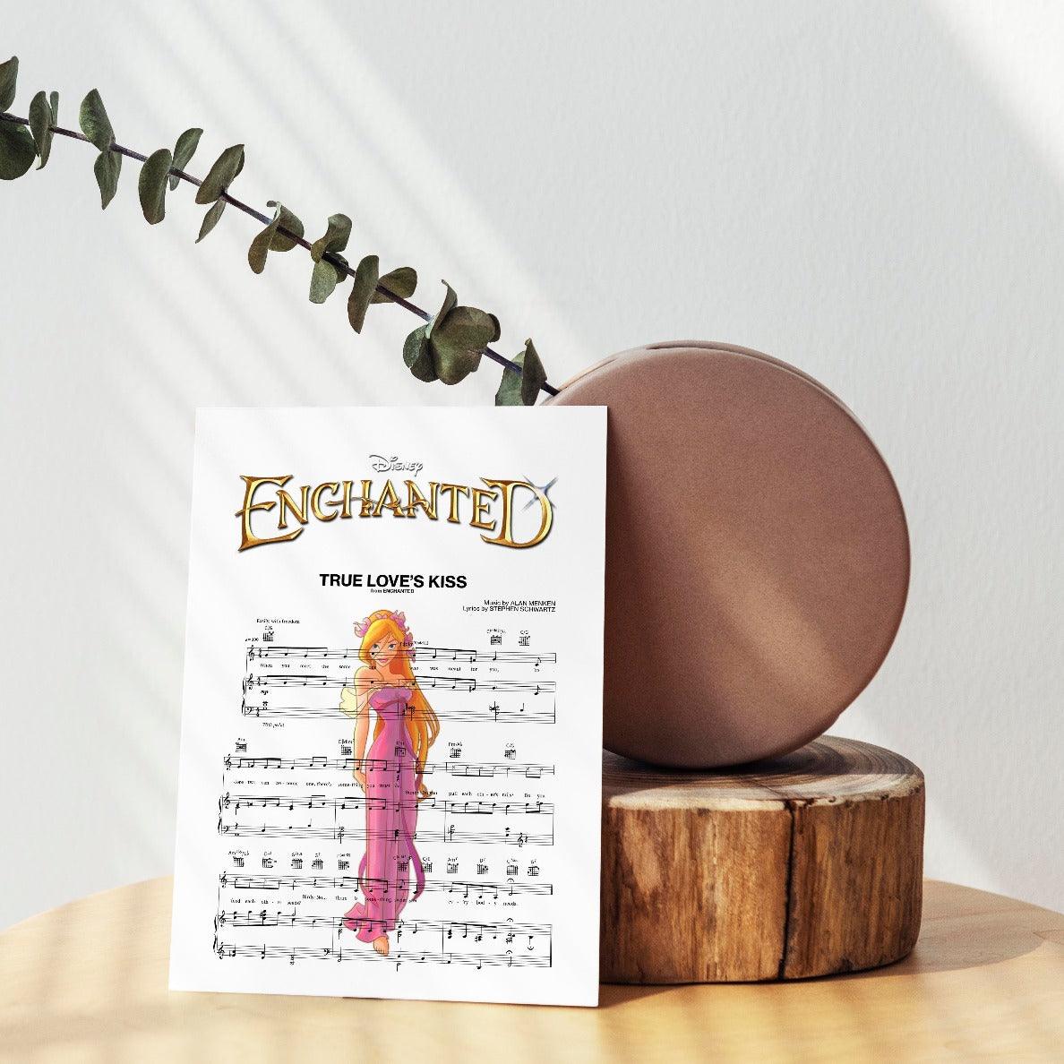 Enchanted - TRUE LOVE’S KISS Print - 98typesMusic