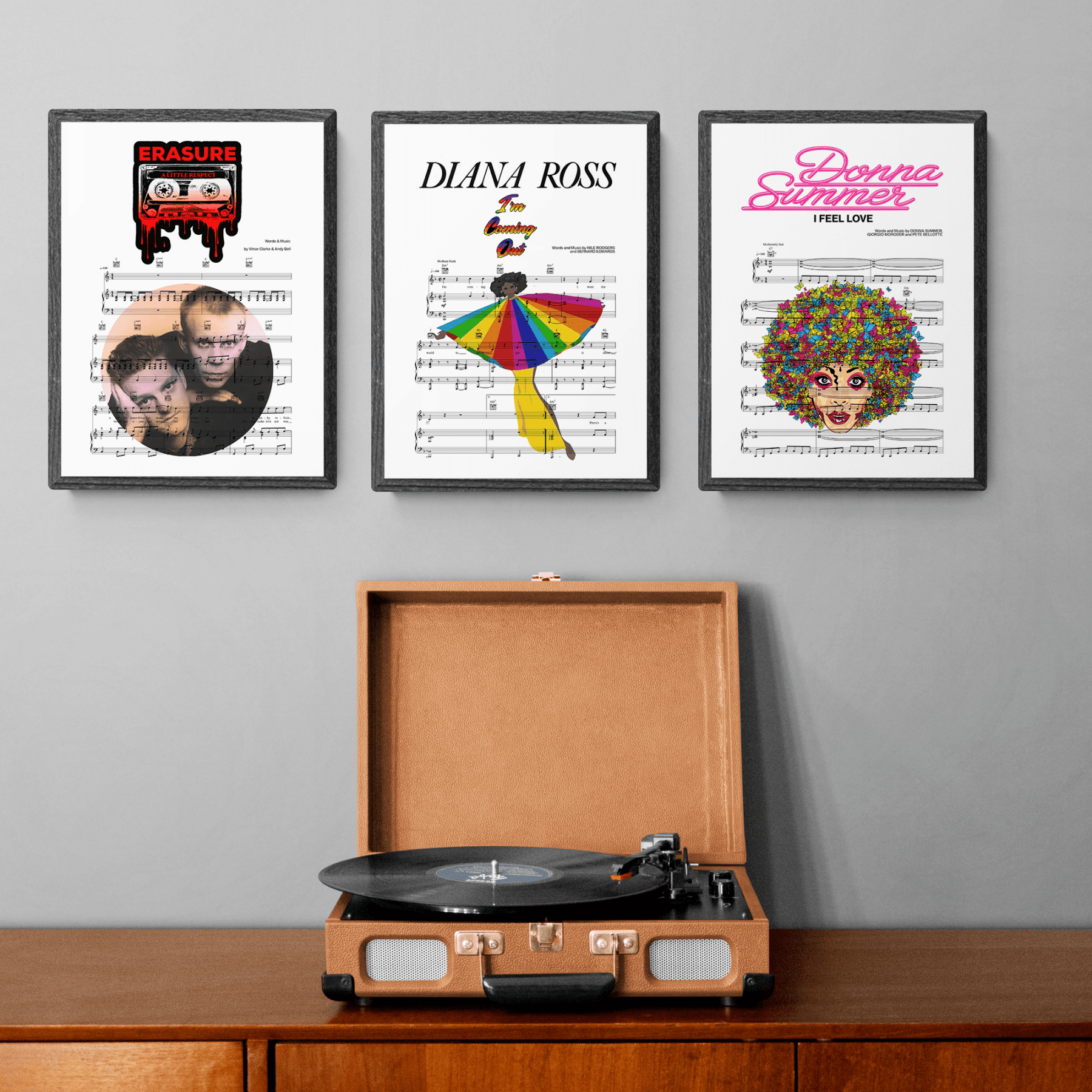 Erasure - A Little Respect Poster - 98typesMusic