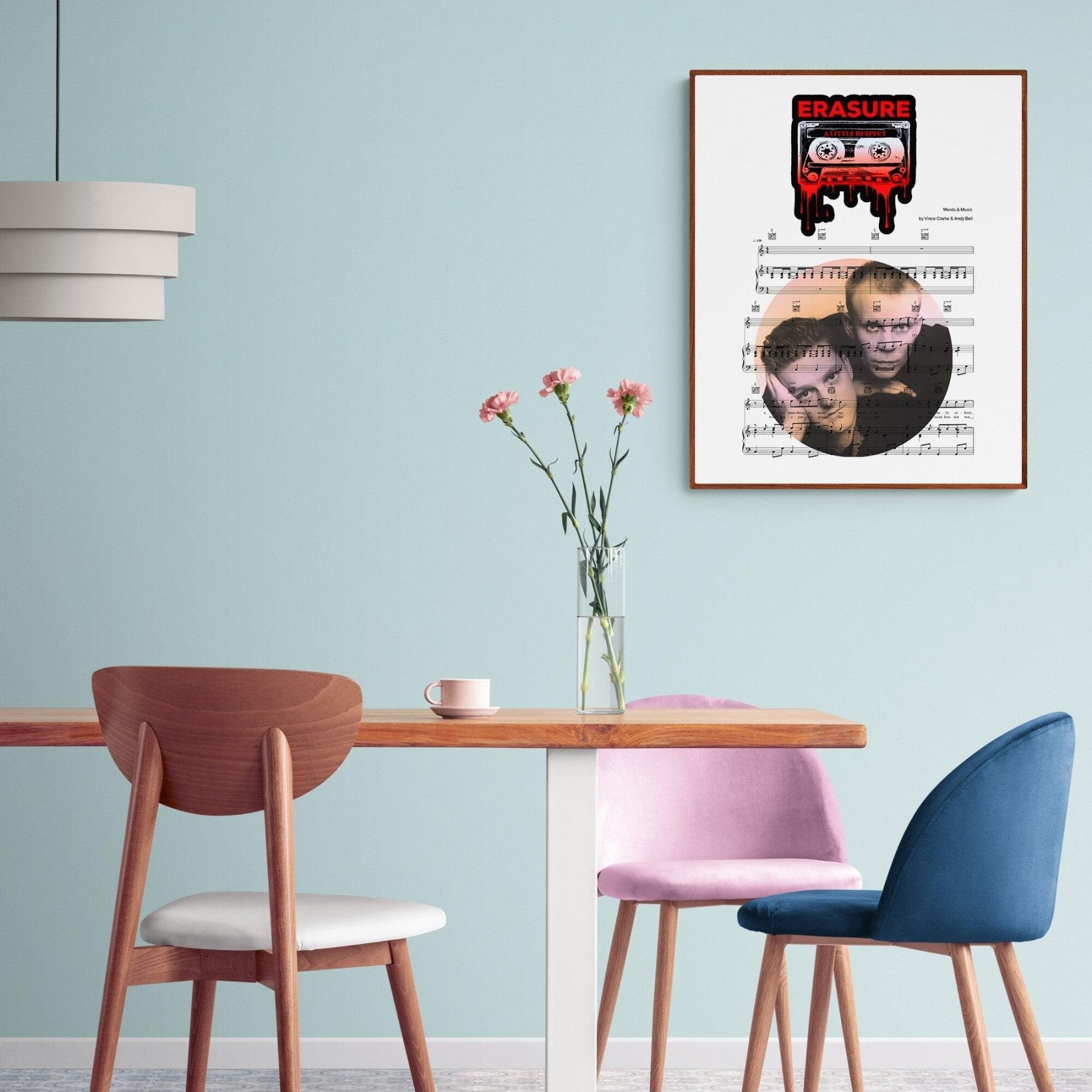 Erasure - A Little Respect Poster - 98typesMusic