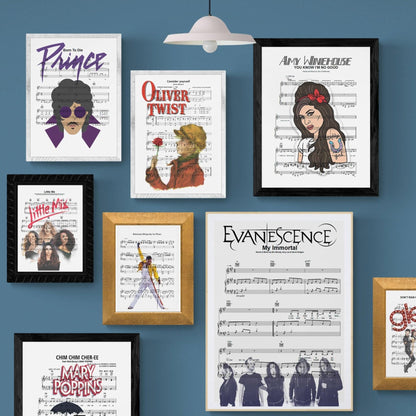 Evanescence - My Immortal Poster - 98typesMusic