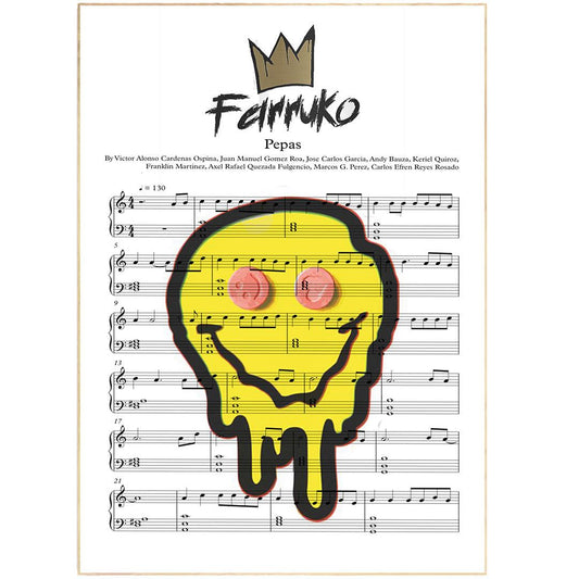 Farruko - Pepas Poster - 98typesMusic