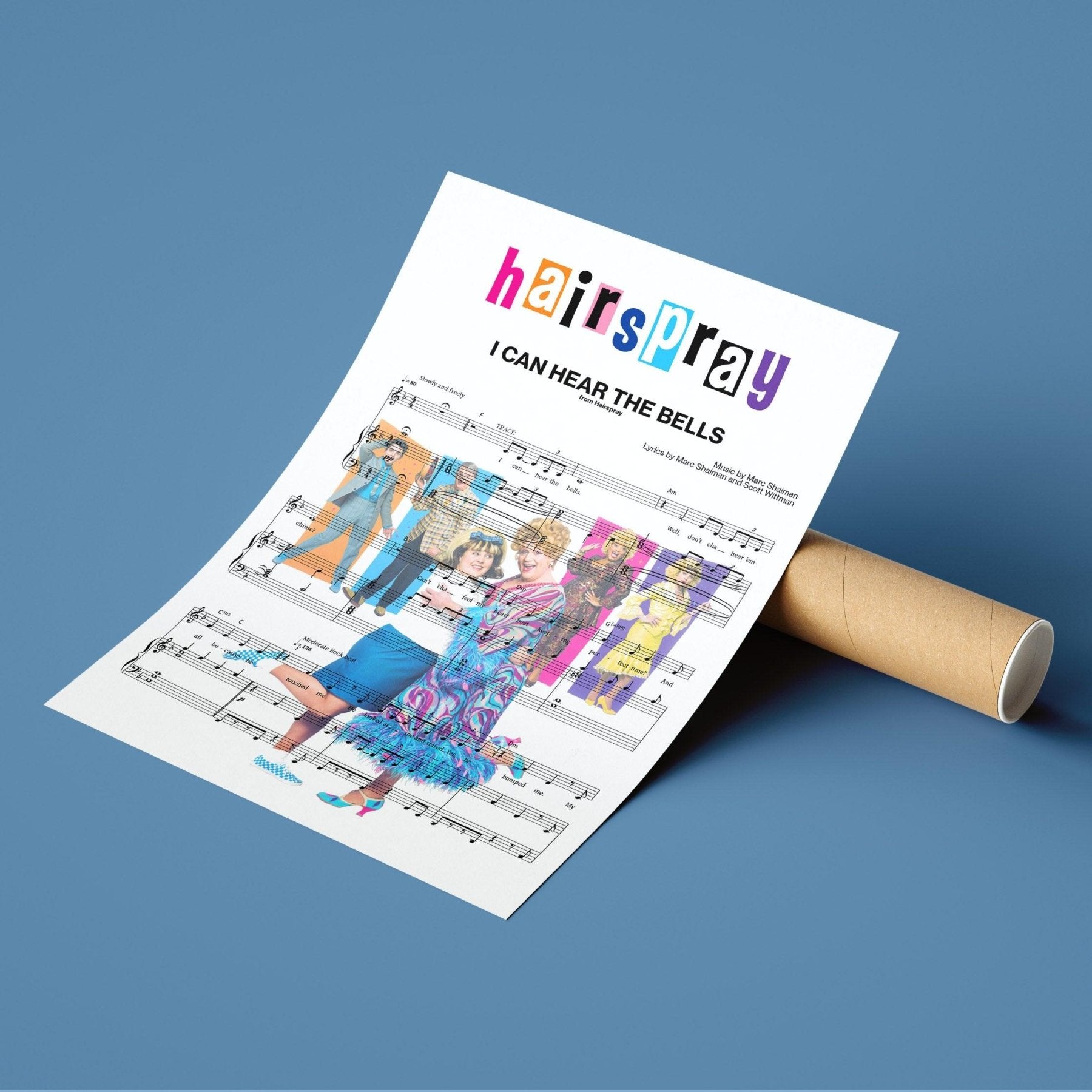 Hairspray - I CAN HEAR THE BELLS Poster - 98typesMusic