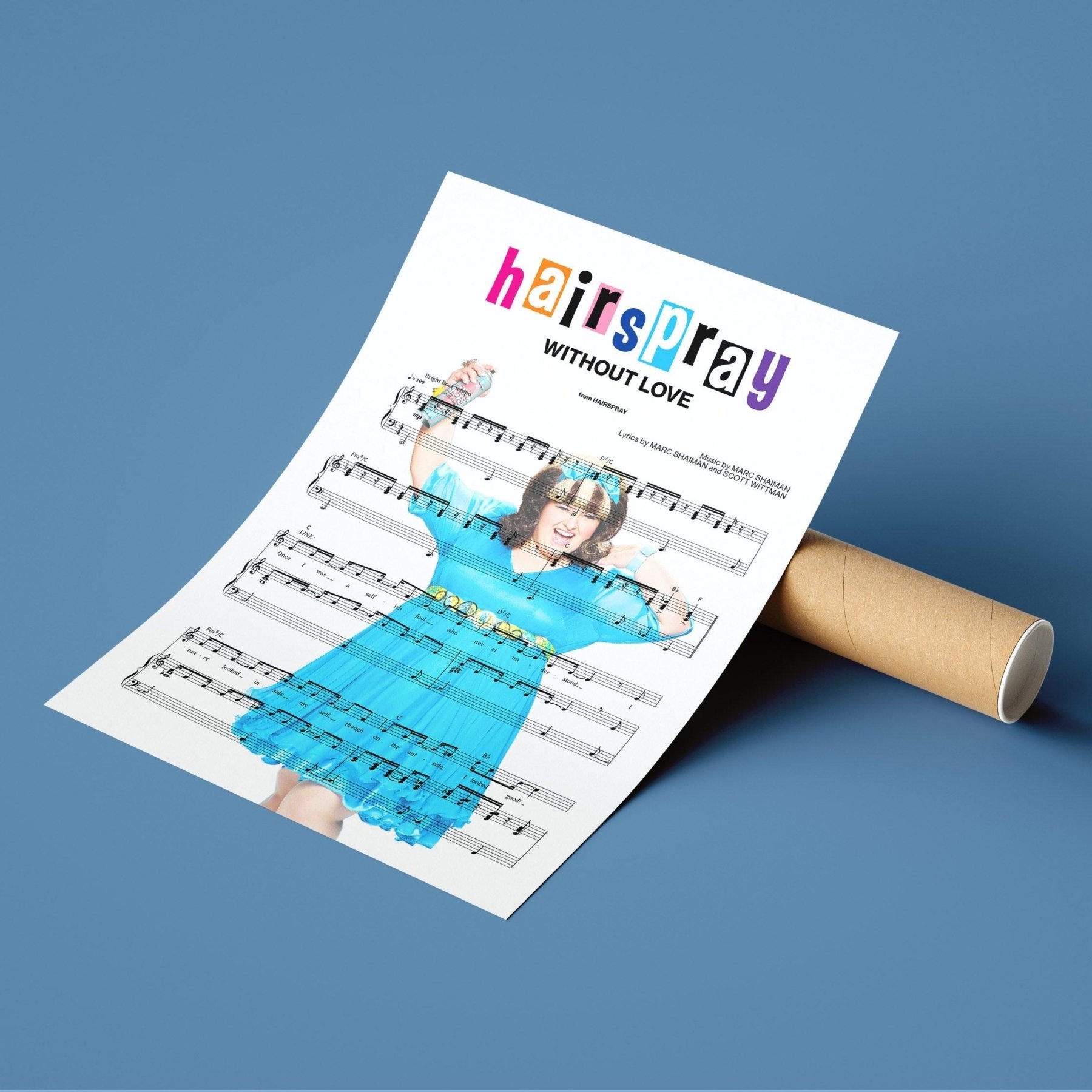 Hairspray - WITHOUT LOVE Poster - 98typesMusic