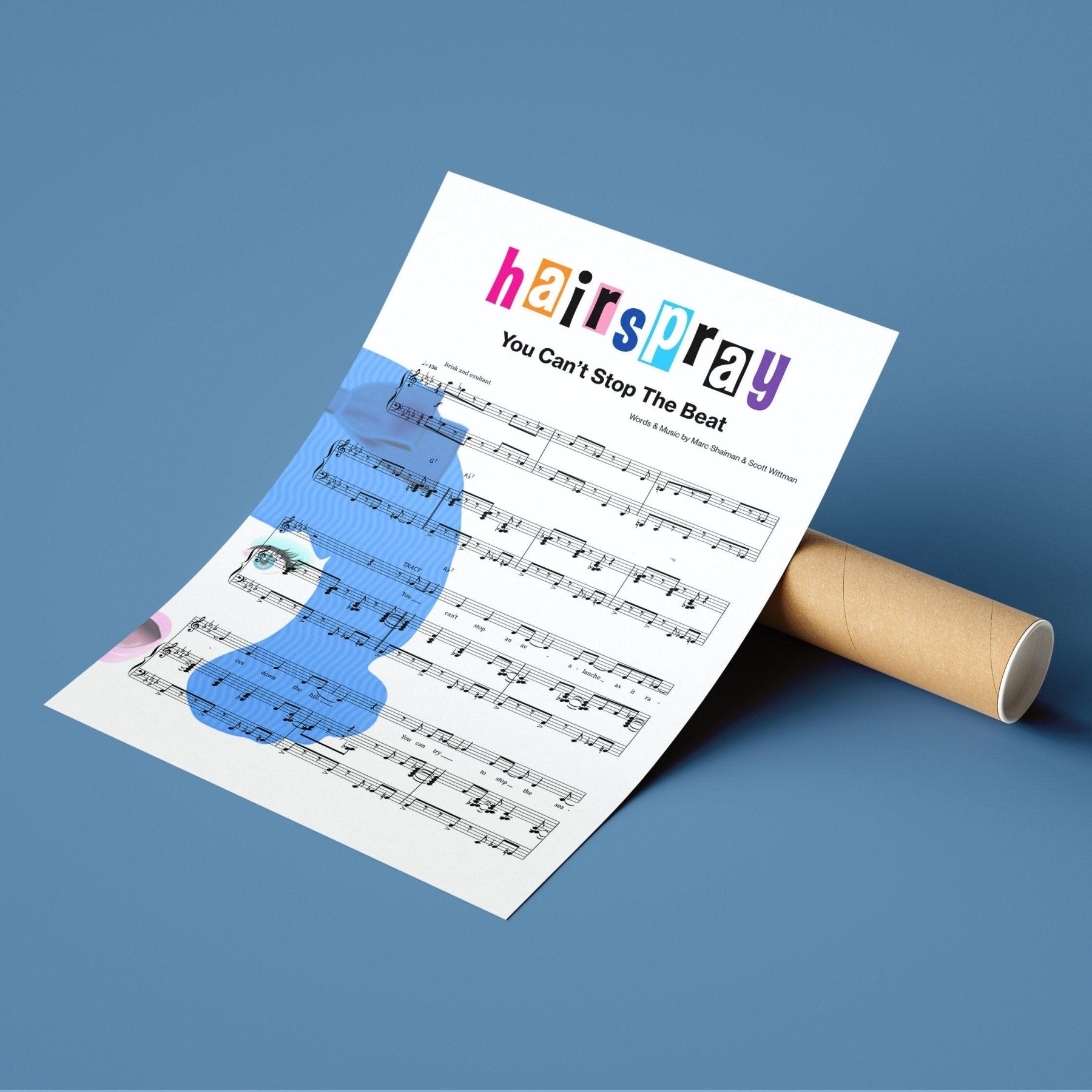 Hairspray - You Can’t Stop The Beat Poster - 98typesMusic