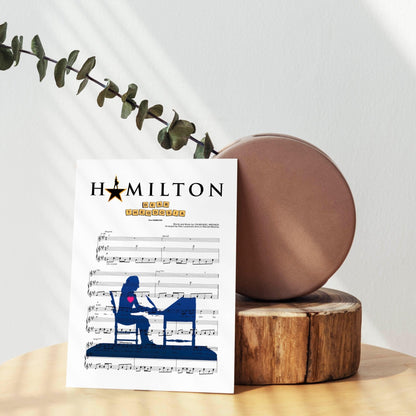 Hamilton - DEAR THEODOSIA Poster - 98typesMusic