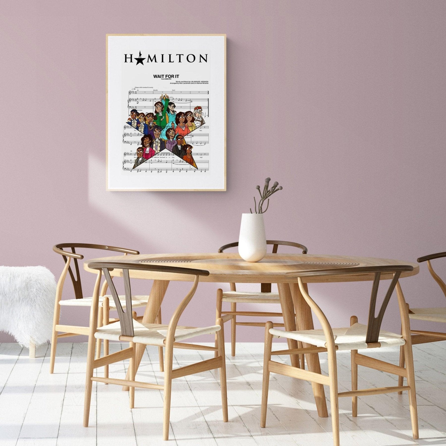 Hamilton - Wait for It Print - 98typesMusic