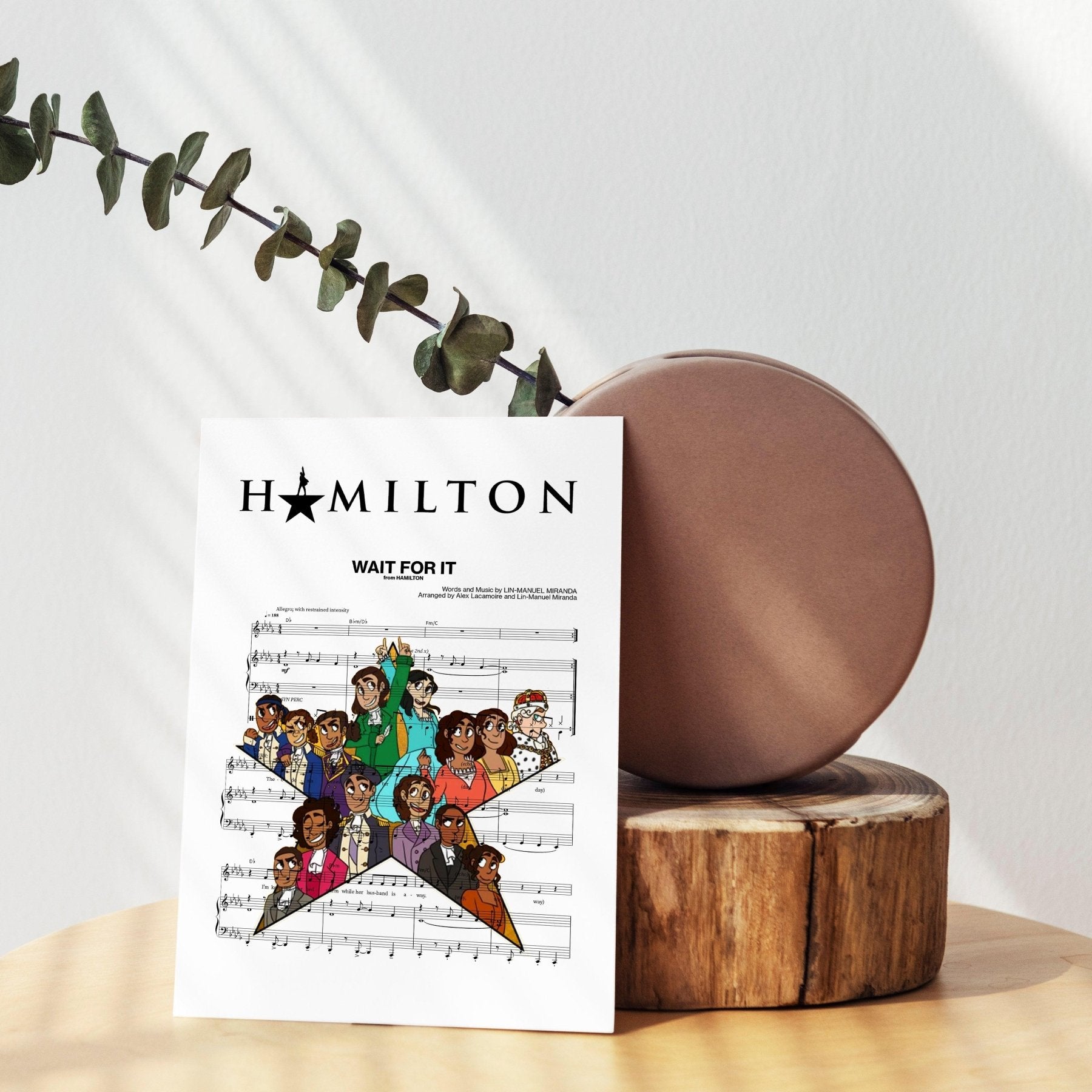 Hamilton - Wait for It Print - 98typesMusic