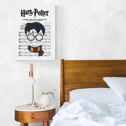 Harry Potter Hedwig's Theme Poster - 98typesMusic