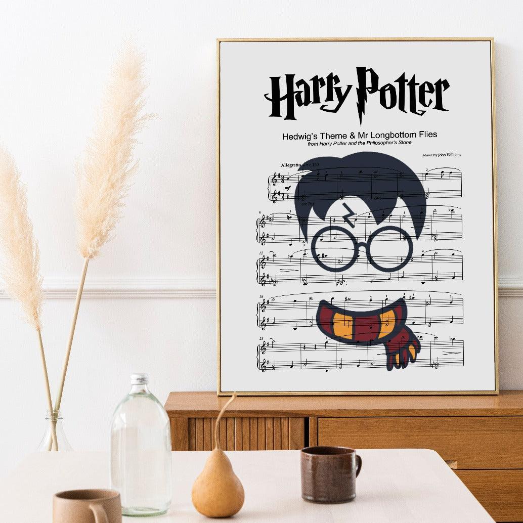 Harry Potter Hedwig's Theme Poster - 98typesMusic