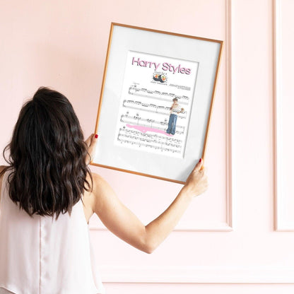 Harry Styles - Music For a Sushi Restaurant Poster - 98typesMusic