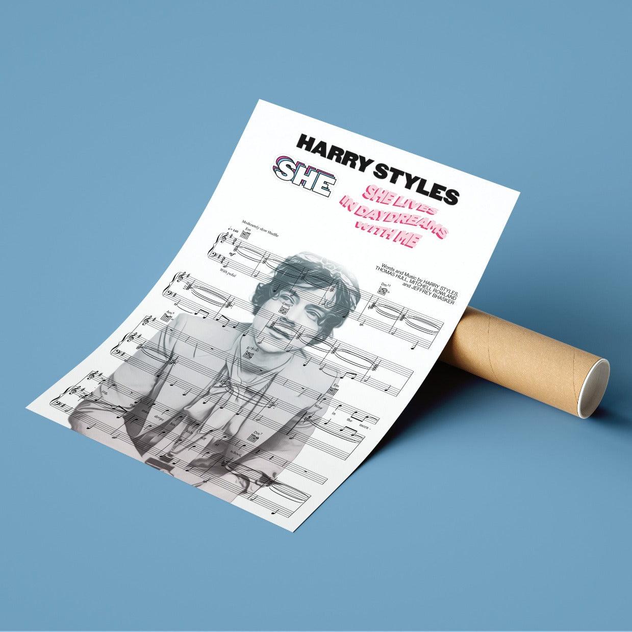 Harry Styles - She Print - 98typesMusic