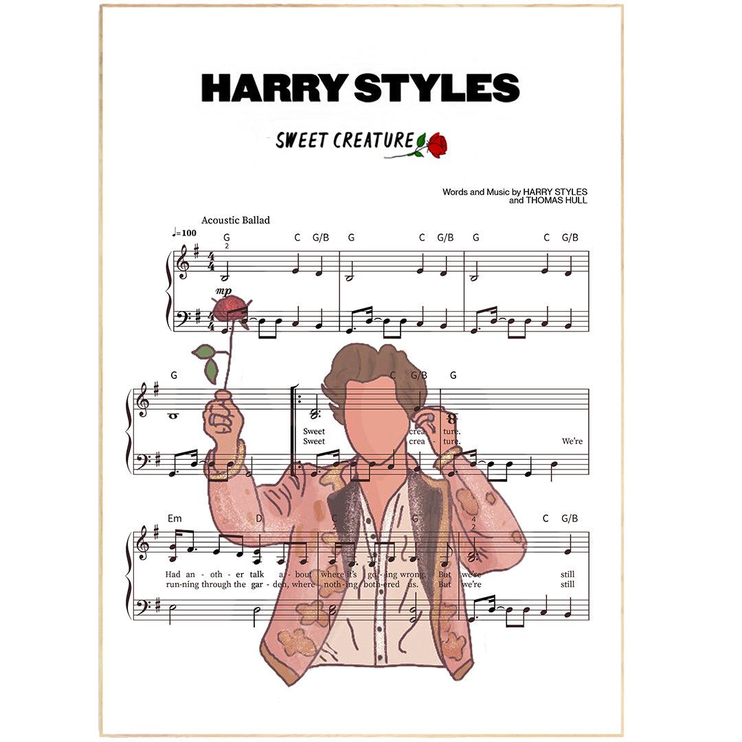 Harry Styles ~ Sweet Creature Print - 98typesMusic