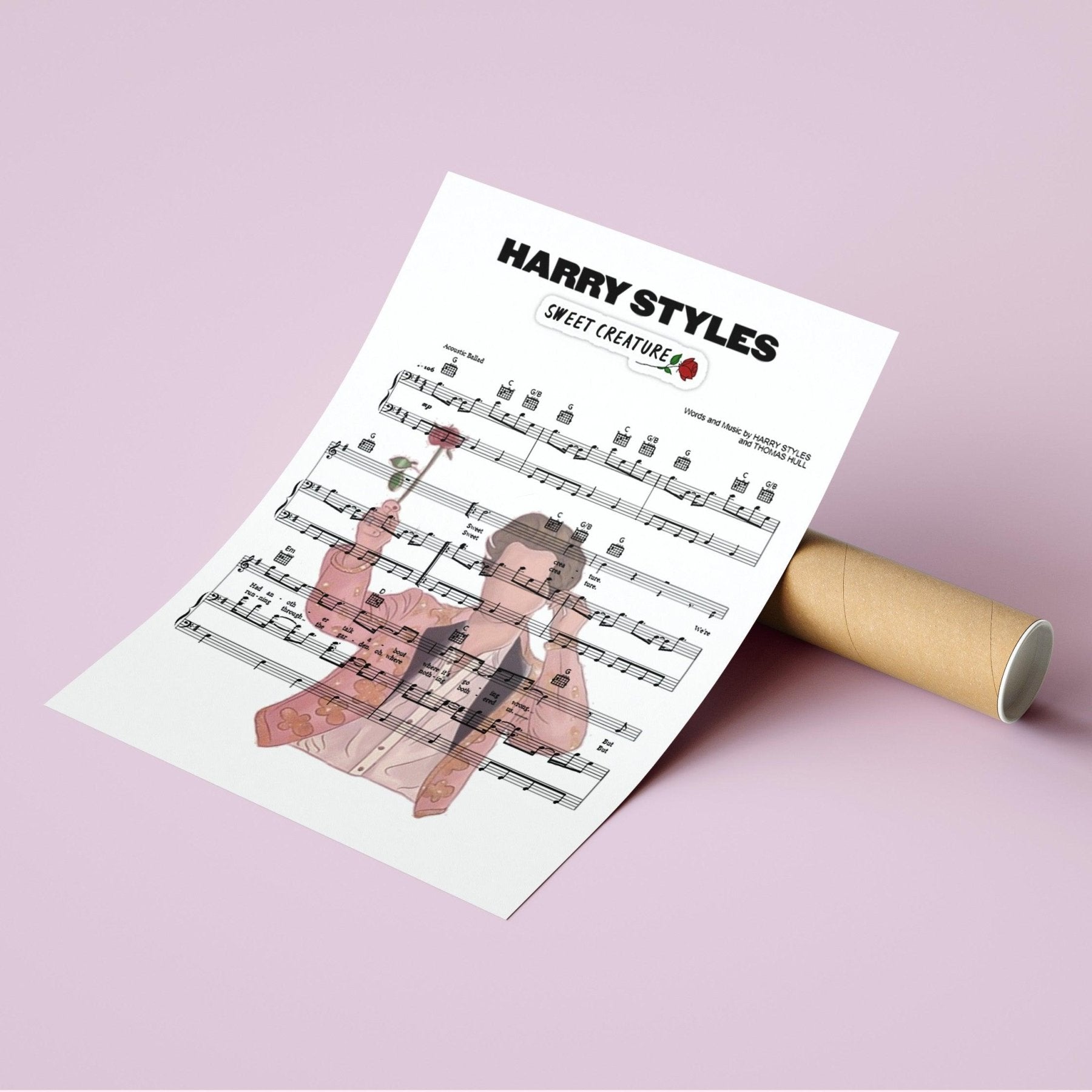 Harry Styles ~ Sweet Creature Print - 98typesMusic