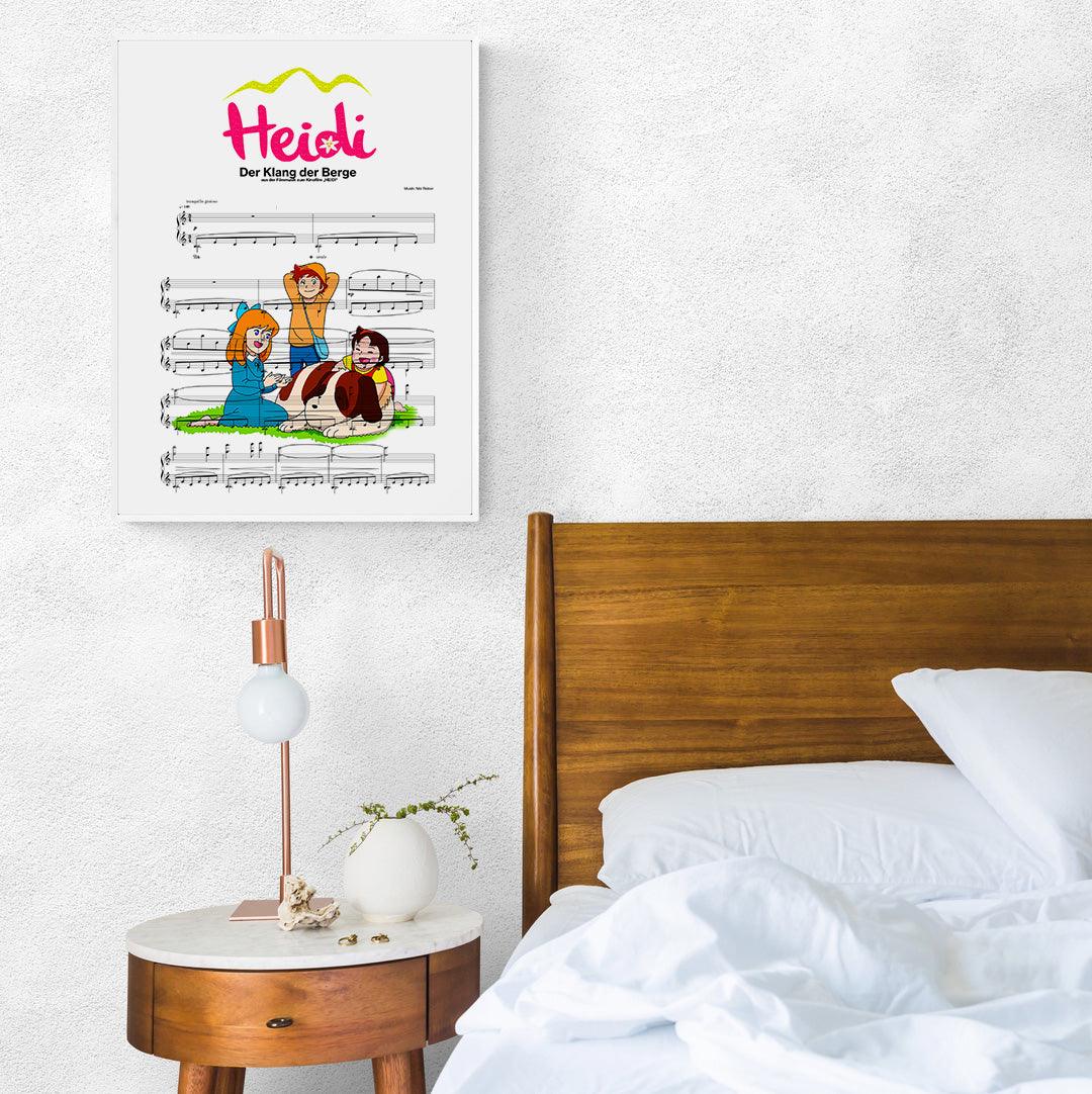 Heidi - Der klang der welt Poster - 98typesMusic