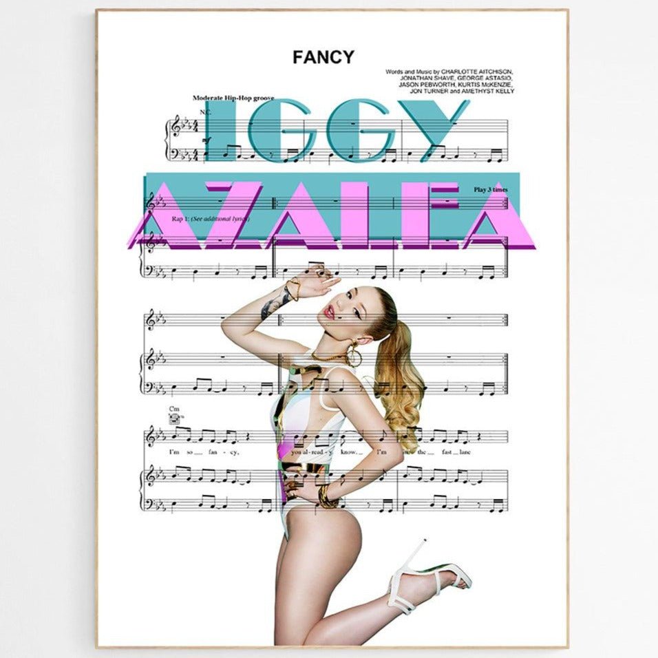 Iggy Azalea - Fancy Poster - 98typesMusic