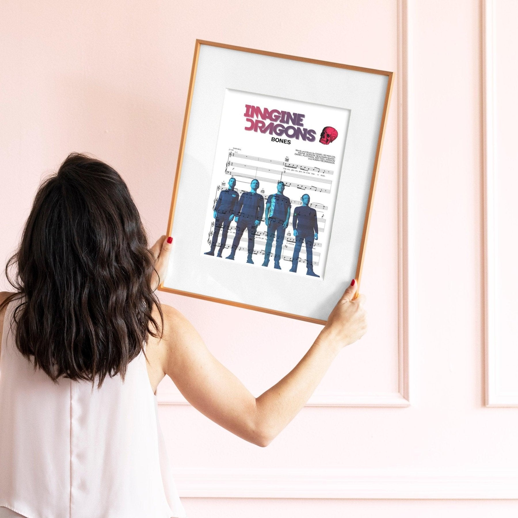 Imagine Dragons - Bones Poster - 98typesMusic