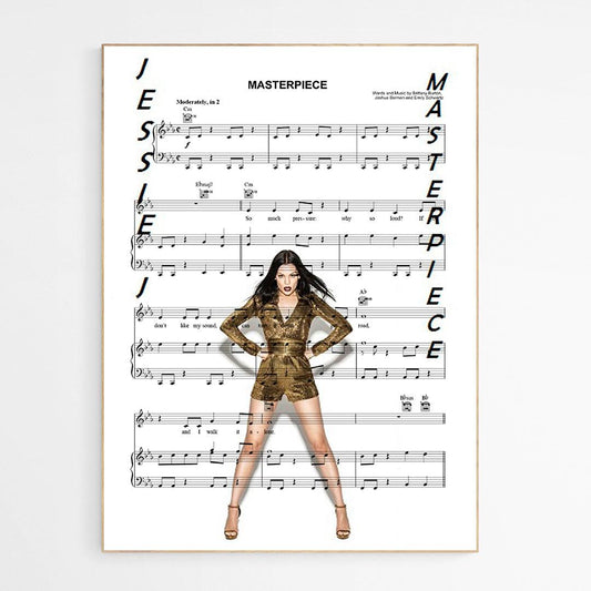 Jessie J - Masterpiece Poster - 98typesMusic