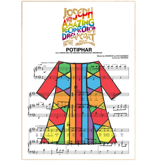 Joseph and the Amazing Technicolor Dreamcoat - POTIPHAR Poster - 98typesMusic