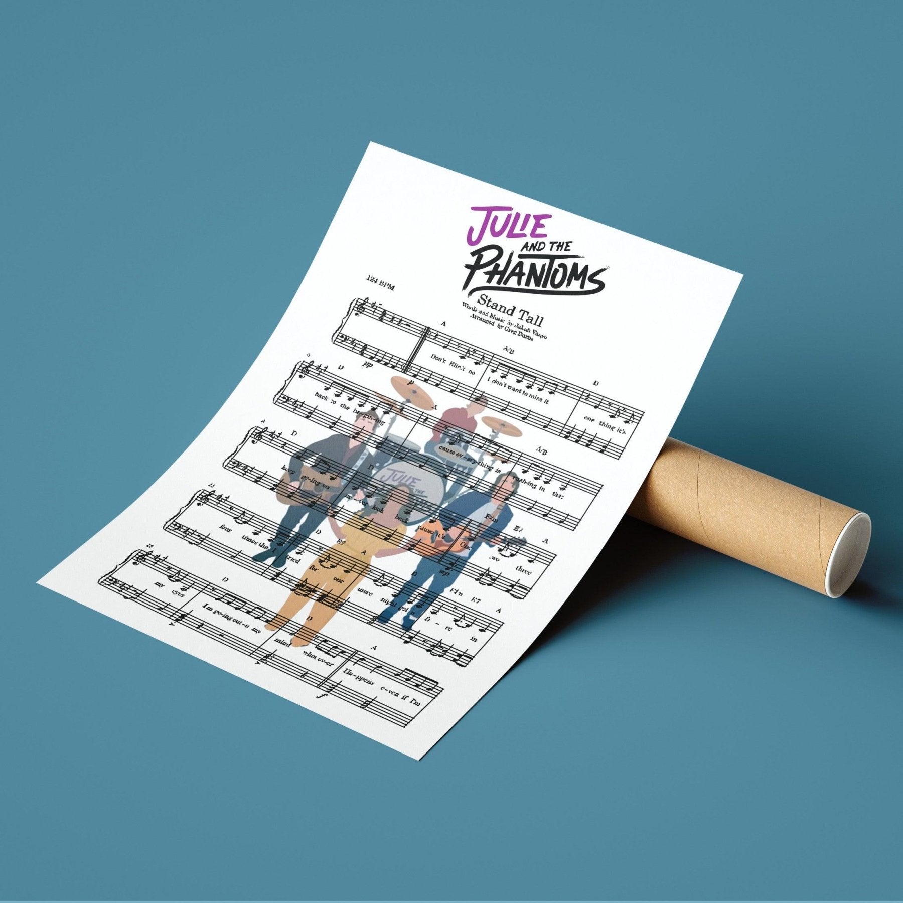 Julie and the Phantoms - Stand Tall Poster - 98typesMusic