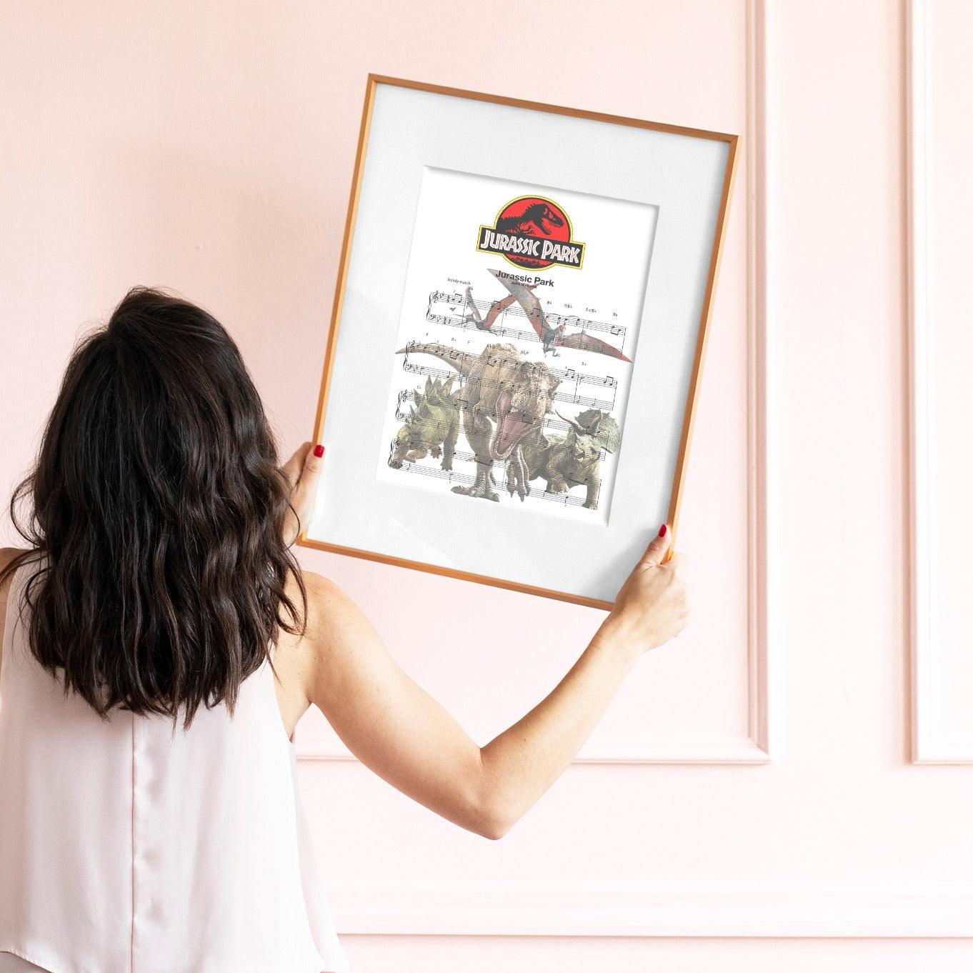 Jurassic Park Print - 98typesMusic
