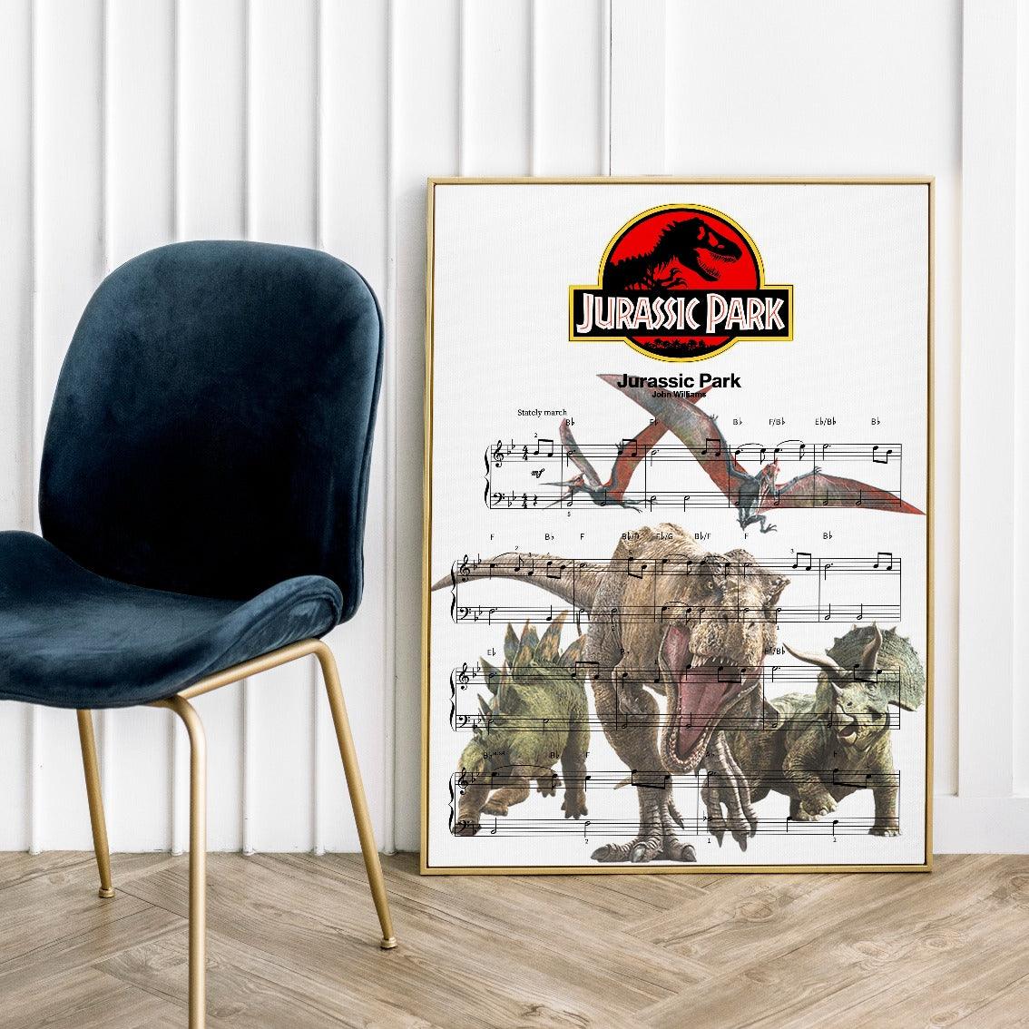 Jurassic Park Print - 98typesMusic