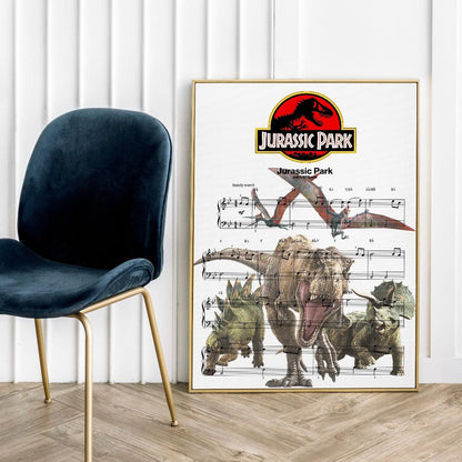 Jurassic Park Print - 98typesMusic