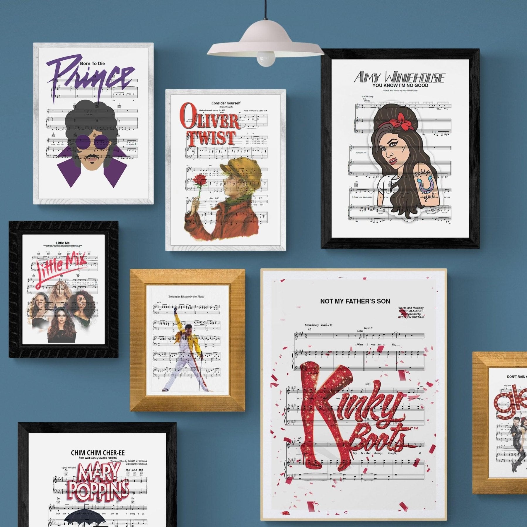 Kinky Boots - Not My Father's Son Poster - 98typesMusic