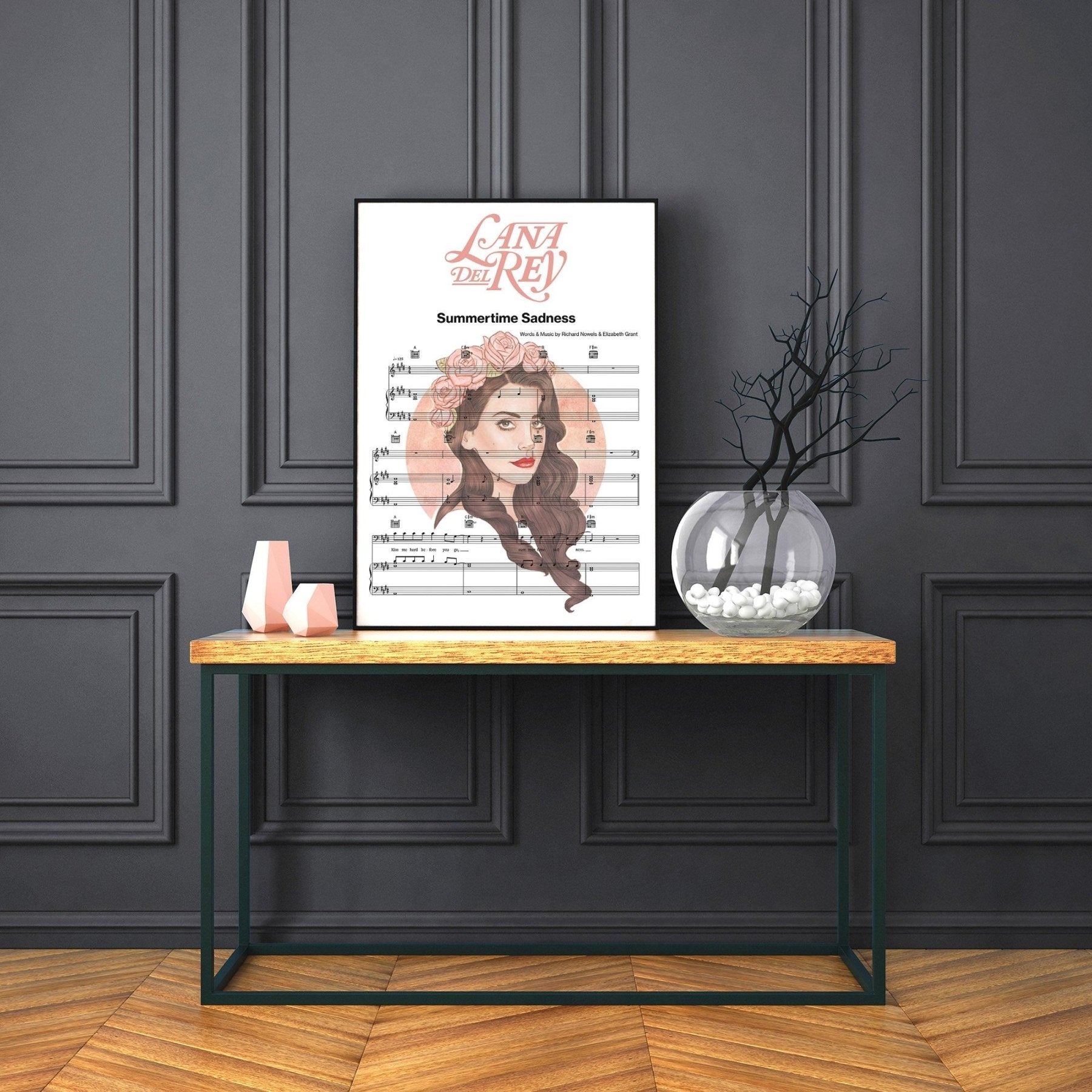 Lana del Rey - Summertime Sadness Poster - 98typesMusic