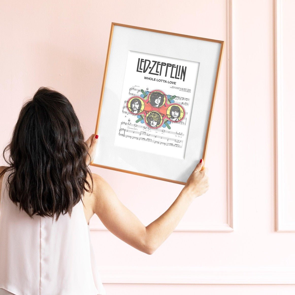 Led Zeppelin - Whole Lotta Love Poster - 98typesMusic