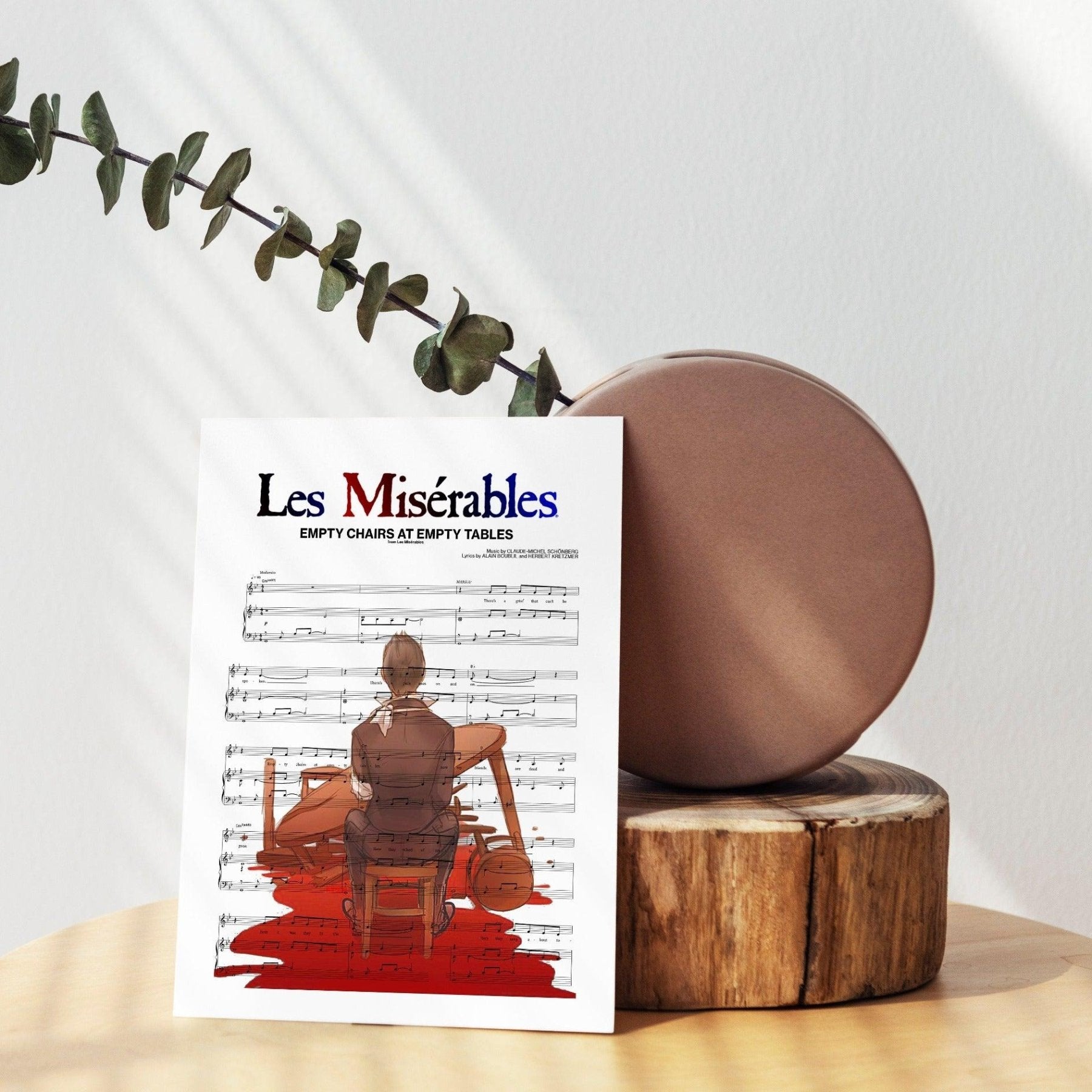 Les miserables - EMPTY CHAIRS AT EMPTY TABLES Poster - 98typesMusic