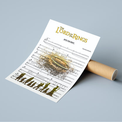 Lord of the Rings Print - 98typesMusic