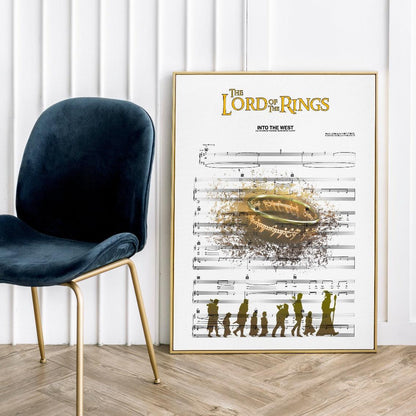 Lord of the Rings Print - 98typesMusic